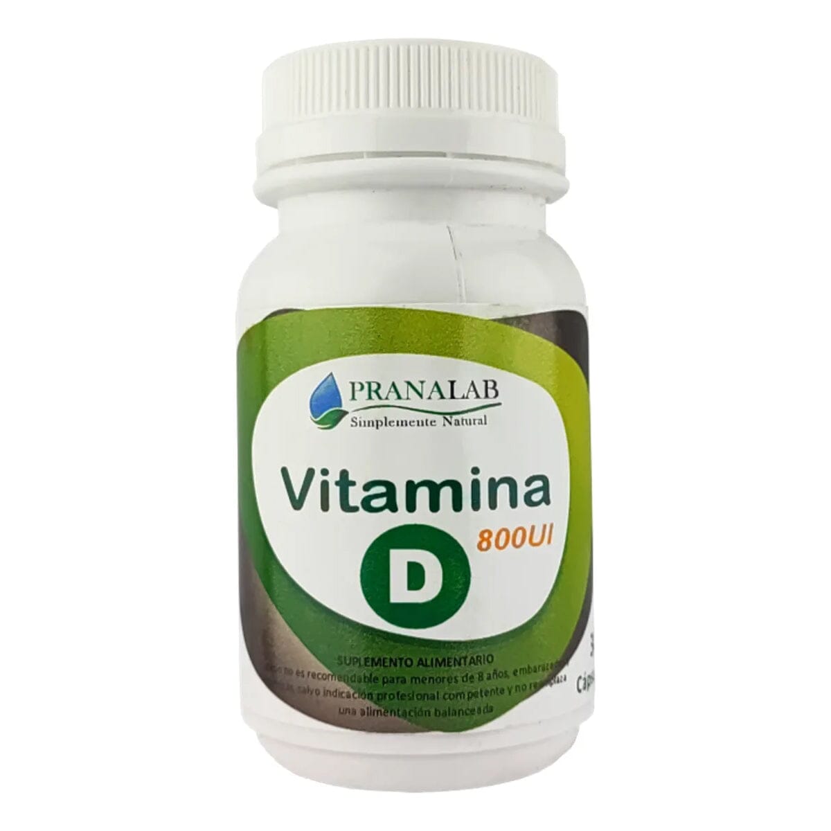 Vitamina D3 800 UI x 30 cápsulas Pranalab